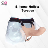 Kaamastra Hollow Silicone Strapon β Body-safe, ergonomic design for pleasure and comfort